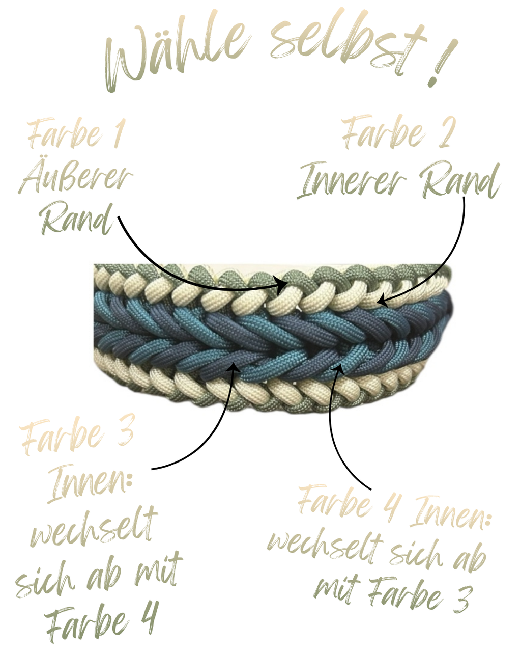 Wunschhalsband Classic